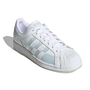 Adidas Superstar Mens Cloud White Halo Blue Sneakers FX5533 Size 7